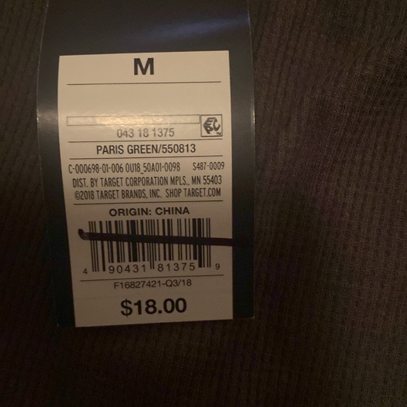 New army green long sleeve shirt - Picture 4 of 4